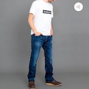 Mens Bootcut Denim Jeans